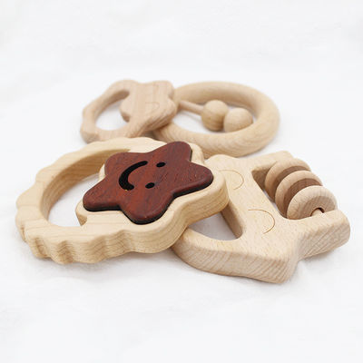 Tıbbi 5.5cm Silikon Ahşap Diş Kaşıyıcı Ahşap Doktor Seti