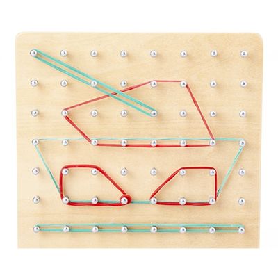 Kravat Çivi 16.5cm Ahşap Eğitici Oyuncaklar Montessori Öğretim Yardımı