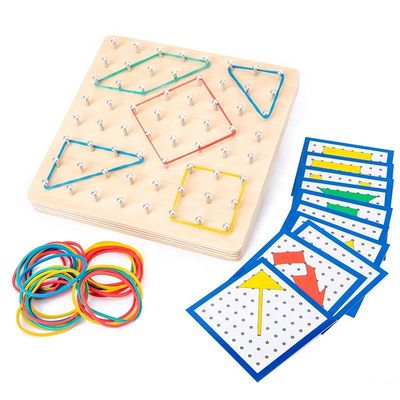 Kravat Çivi 16.5cm Ahşap Eğitici Oyuncaklar Montessori Öğretim Yardımı