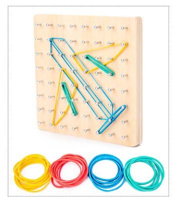 Kravat Çivi 16.5cm Ahşap Eğitici Oyuncaklar Montessori Öğretim Yardımı