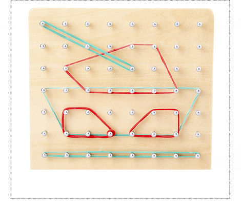Kravat Çivi 16.5cm Ahşap Eğitici Oyuncaklar Montessori Öğretim Yardımı