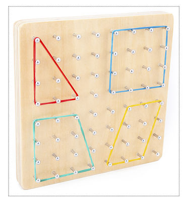 Kravat Çivi 16.5cm Ahşap Eğitici Oyuncaklar Montessori Öğretim Yardımı