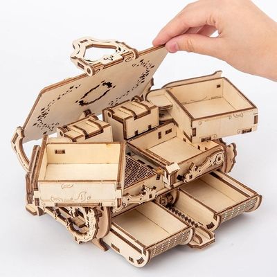 Kişilik 3.94in Mekanik Ahşap Bulmacalar Ahşap Mekanik 3d Bulmacalar
