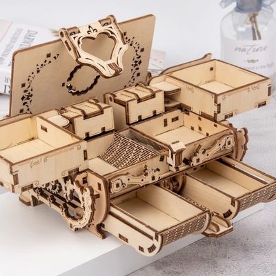 Kişilik 3.94in Mekanik Ahşap Bulmacalar Ahşap Mekanik 3d Bulmacalar