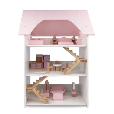 Süsler ISO9001 Minyatür Dollhouse Mobilyaları Ahşap  Ev Mobilyaları