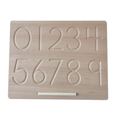 Alfabe Kurulu 29cm Ahşap Matematik Oyuncak Sayma Öğretim Dili