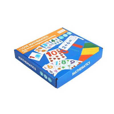 Toksik Olmayan 15cm Montessori Sayma Tahtası Ahşap Çarpma Tahtası