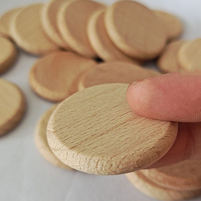 Ağaç Kabuğu 5cm Doğal Ahşap Diskler Daire Ahşap Dilimleri Kesikler Süsler