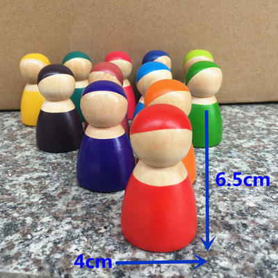 6cm Büyük Pastel Gökkuşağı İstifleme Seti