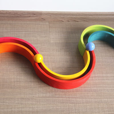 6cm Büyük Pastel Gökkuşağı İstifleme Seti