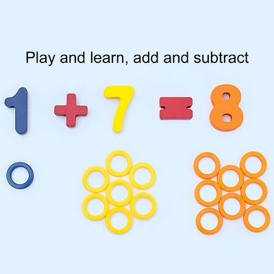 Math Fishing Eğitici Ahşap Montessori Bebek Oyuncakları 15cm