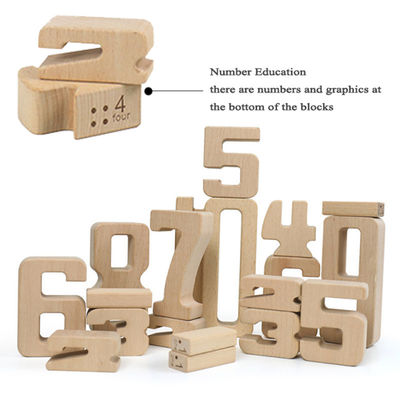 Jenga Oyunları Ahşap Yapı Taşları Oyuncak Numarası Montessori