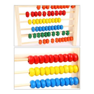 Hesapla 26 Cm Ahşap Matematik Oyuncak Boncuk Sayma Boncuk Oyuncak Abaküs Eğitici