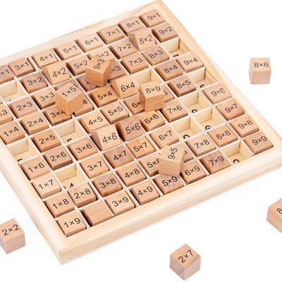 Montessori 0.59in 99 Numara Ahşap Matematik Oyuncak Masa Abaküs Sayma Oyuncak
