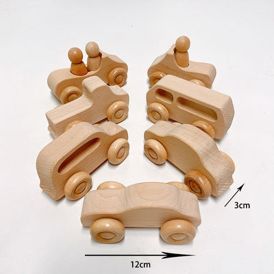 Gökkuşağı 35.5cm Renkli Ahşap Yapı Taşları Büyük Bebek