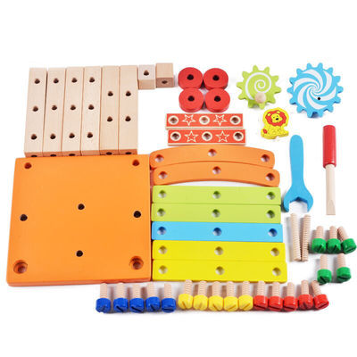 Montessori Ahşap Çocuk Sandalyesi Su Bazlı Boyalı