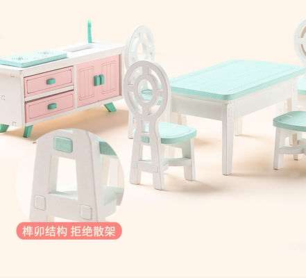Çapaksız Mini Montessori Ahşap Kız Yatak Odası Oyuncakları