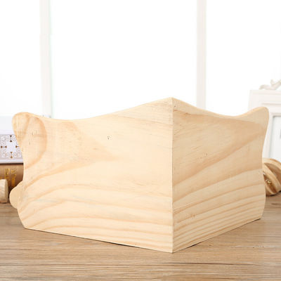 Hamster için OEM bej Renkli Ahşap Küçük Ev