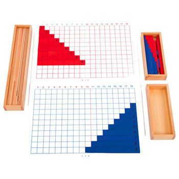 Erken Matematik Öğretimi İçin Ahşap Montessori Toplama Ve Çıkarma Tahtası