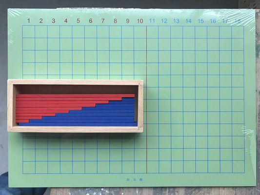 Erken Matematik Öğretimi İçin Ahşap Montessori Toplama Ve Çıkarma Tahtası
