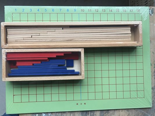 Erken Matematik Öğretimi İçin Ahşap Montessori Toplama Ve Çıkarma Tahtası