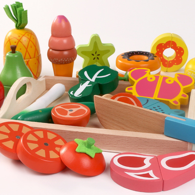 Simülasyon Mutfak Pretend Oyuncak Ahşap Montessori Çocuklar İçin Eğitici
