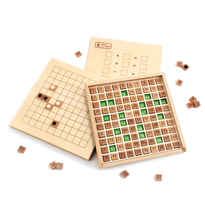 Okul Öncesi Sayım Sayısı İçin Montessori Eğitici Ahşap Matematik Oyuncak