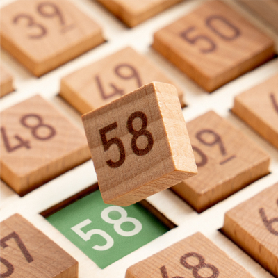 Okul Öncesi Sayım Sayısı İçin Montessori Eğitici Ahşap Matematik Oyuncak
