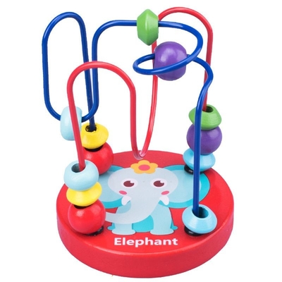 Montessori Ahşap Oyuncaklar Çocuklar için Ahşap Çevreler Boncuk Tel Labirent Roller Coaster Eğitici Ahşap Bulmacalar Bebek Oyuncakları