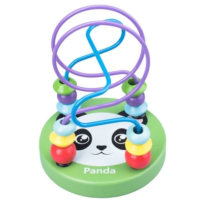 Montessori Ahşap Oyuncaklar Çocuklar için Ahşap Çevreler Boncuk Tel Labirent Roller Coaster Eğitici Ahşap Bulmacalar Bebek Oyuncakları