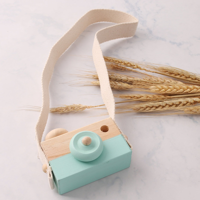 1 Adet Ahşap Bebek Oyuncakları Yapalım Moda Kamera Ahşap Kolye Montessori Oyuncaklar Çocuklar Için Ahşap Diy Mevcut Hemşirelik Hediyesi