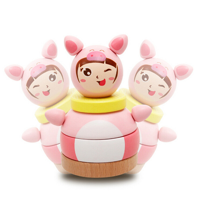 Tumbler Doll Roly Poly Mobil Çıngıraklar Oyuncak Bebek Yenidoğan Çocuklar İçin Hediye