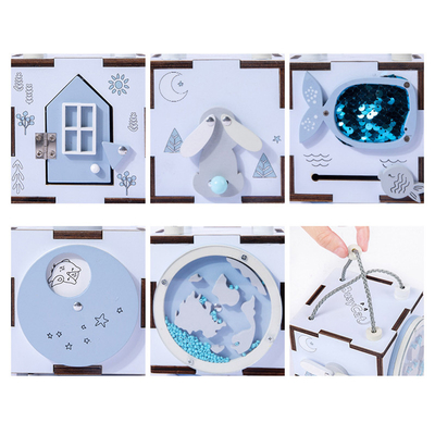 Çocuklar Unisex Montessori İnce Motor Becerileri İçin Ahşap Meşgul Tahtası Trave