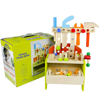 Ahşap Ebeveyn Çocuk Etkileşimi Oyun Evi Simülasyon Bulmaca DIY Oyuncak