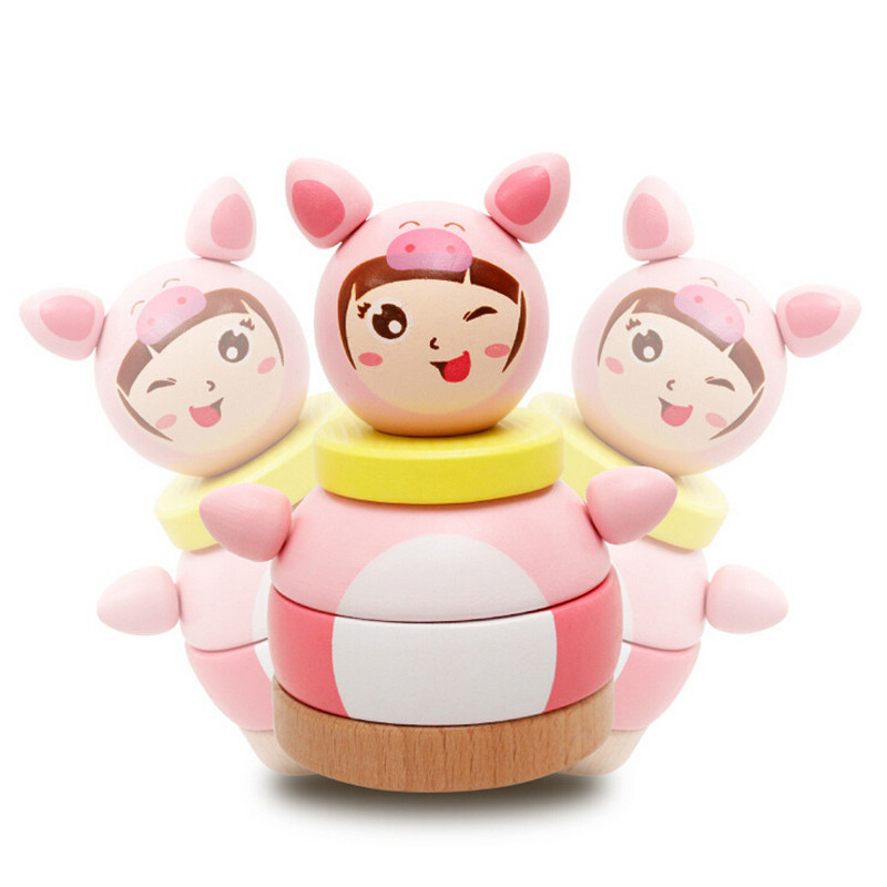 Tumbler Doll Roly Poly Mobil Çıngıraklar Oyuncak Bebek Yenidoğan Çocuklar İçin Hediye